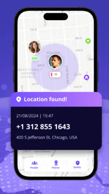 Find Location Screenshot